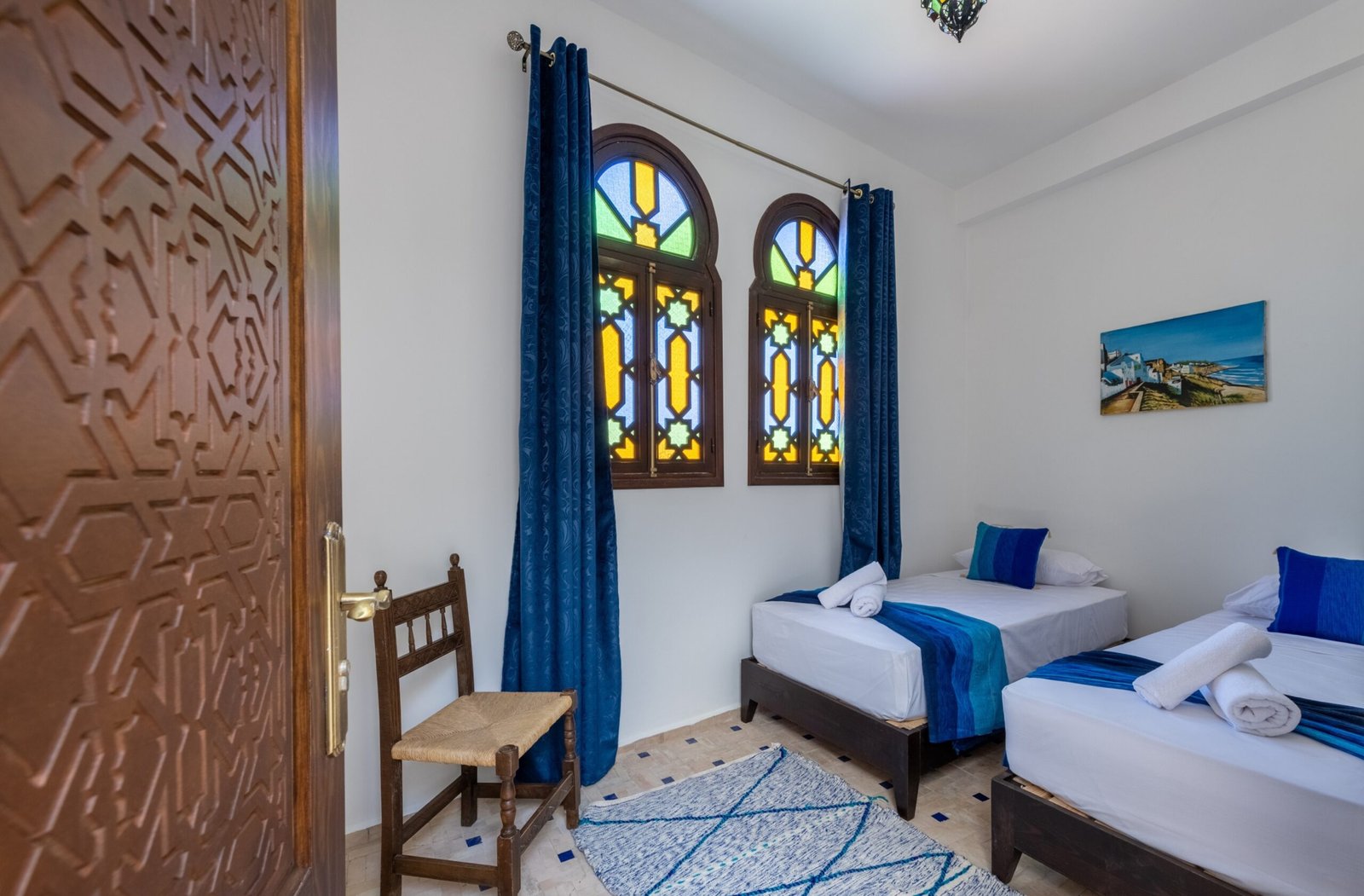 Majorelle Room at Riad Sultana Tangier