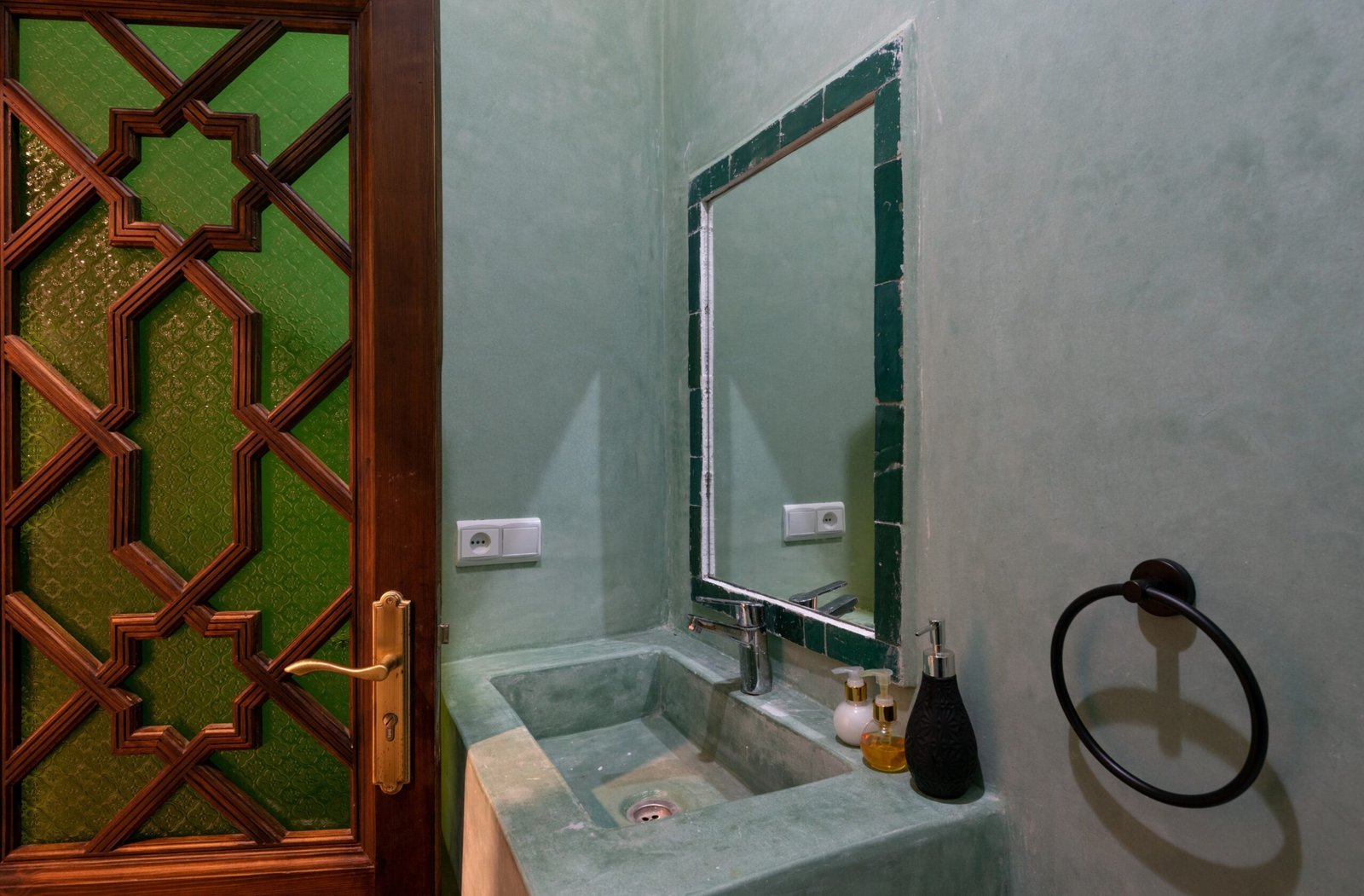 Ourika room Moroccan style at Riad Sultana Tangier