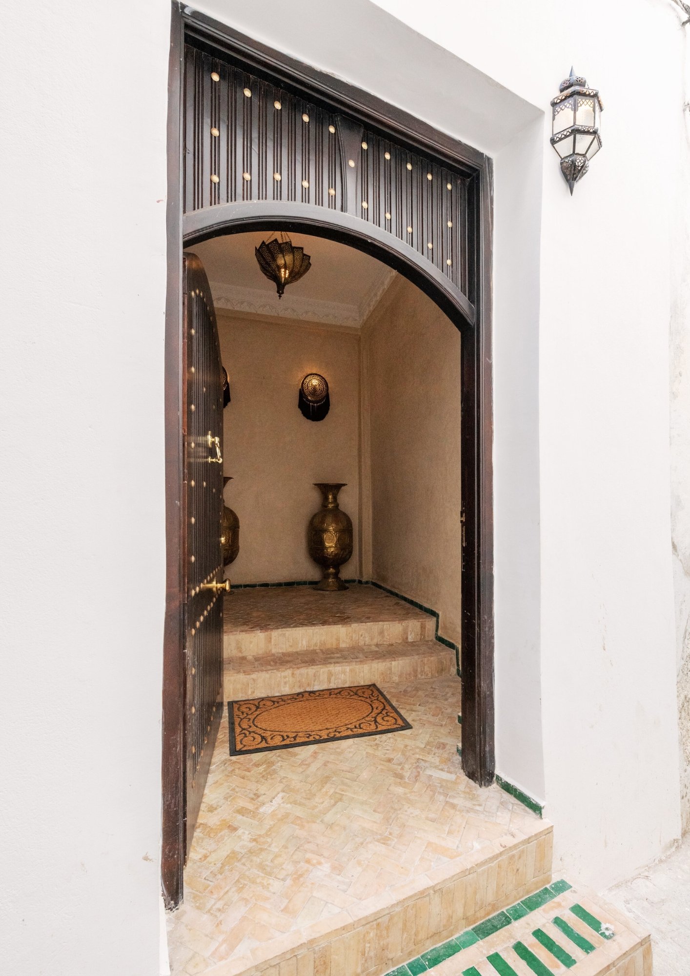 Riad Sultana Tangier traditional Moroccan courtyard