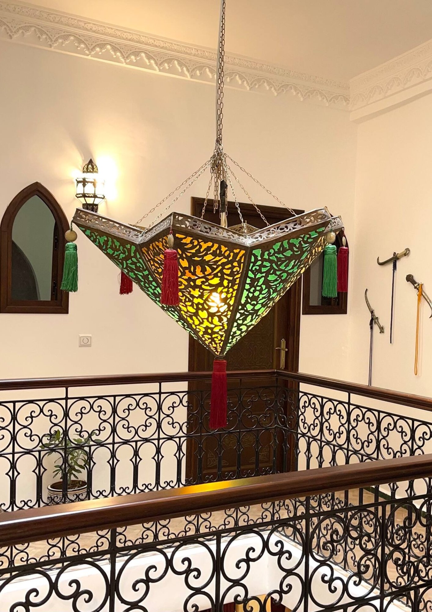 Traditional Moroccan room at Riad Sultana Tangier