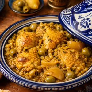 Chicken Tagine with Preserved Lemon – Authentic Morocco Cooking Class