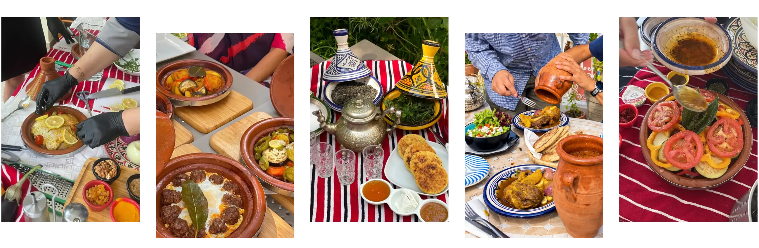 Moroccan cooking class Asilah — dishes prepared at Riad Asilah 32