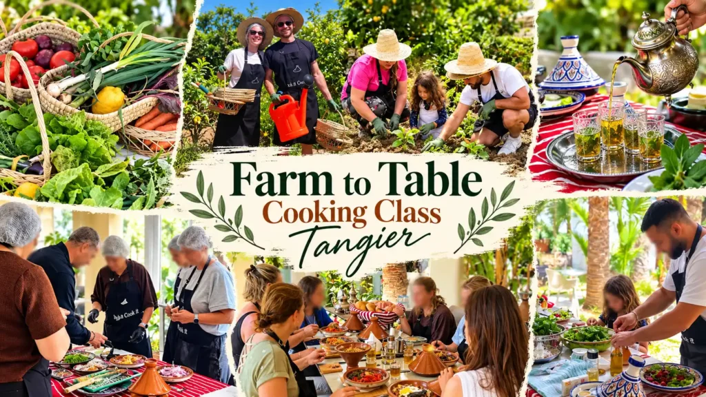 Farm to Table Cooking Tangier: Authentic Moroccan Experience