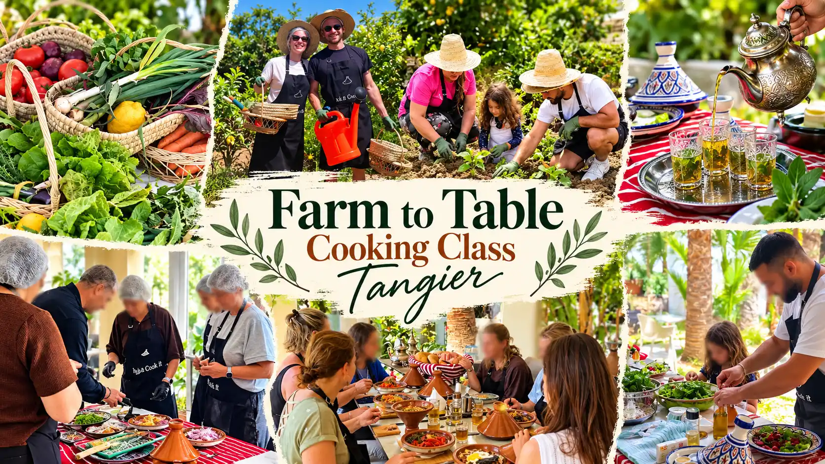 Farm to Table Cooking Tangier: Authentic Moroccan Experience
