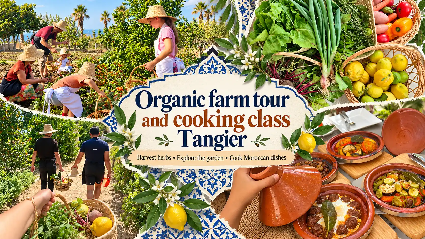 Organic Farm Tour Tangier: A Farm-to-Table Cooking Experience