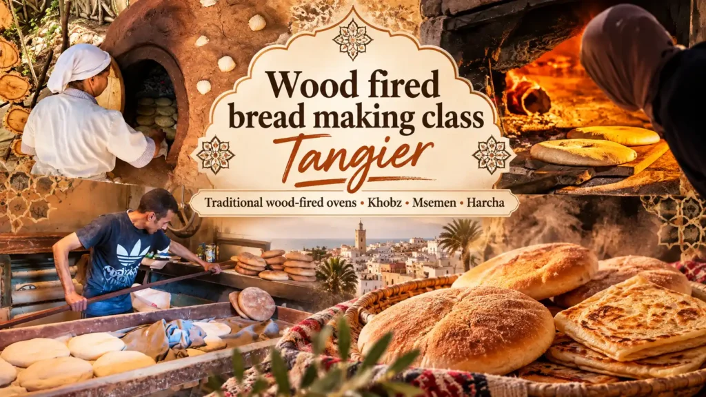 Wood Fired Bread Class Tangier: Learn Moroccan Baking