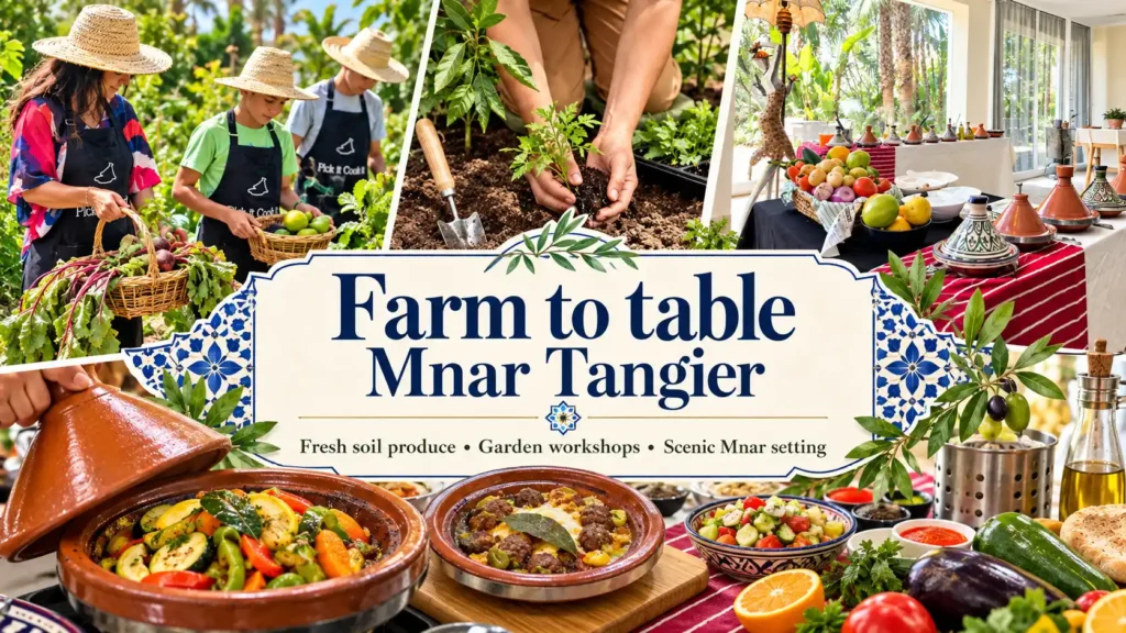 Farm to Table Tangier: Authentic Moroccan Cooking Experience